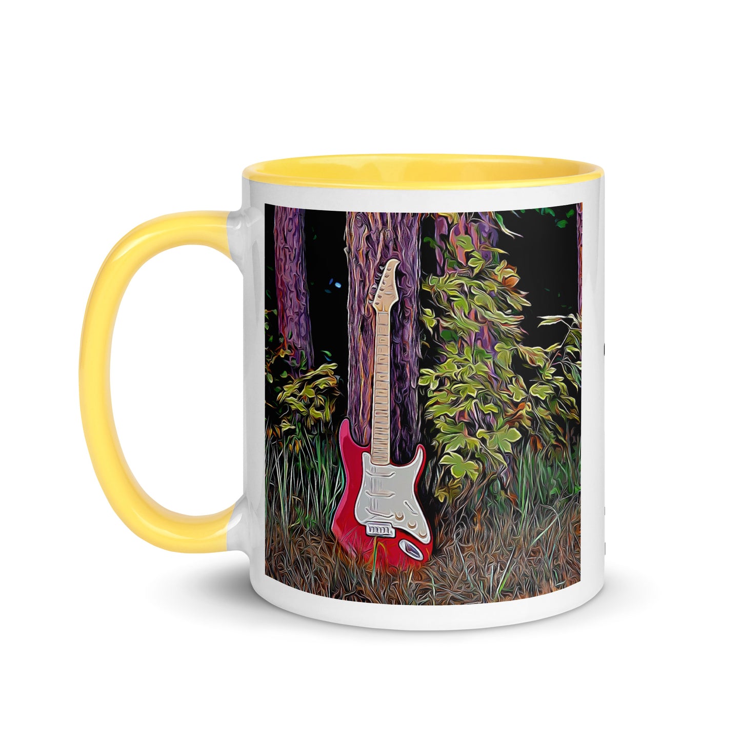 Tasse mit farbiger Innenseite, Guitar Power Vontiger