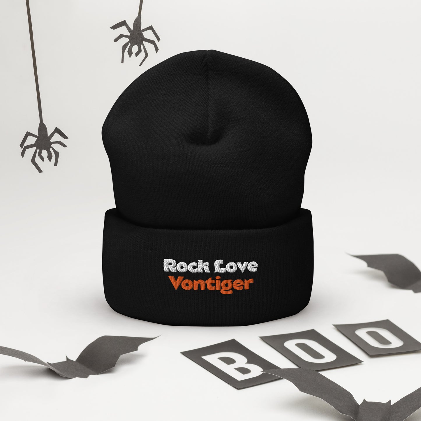 04 Cuffed Beanie Rock Love Vontiger