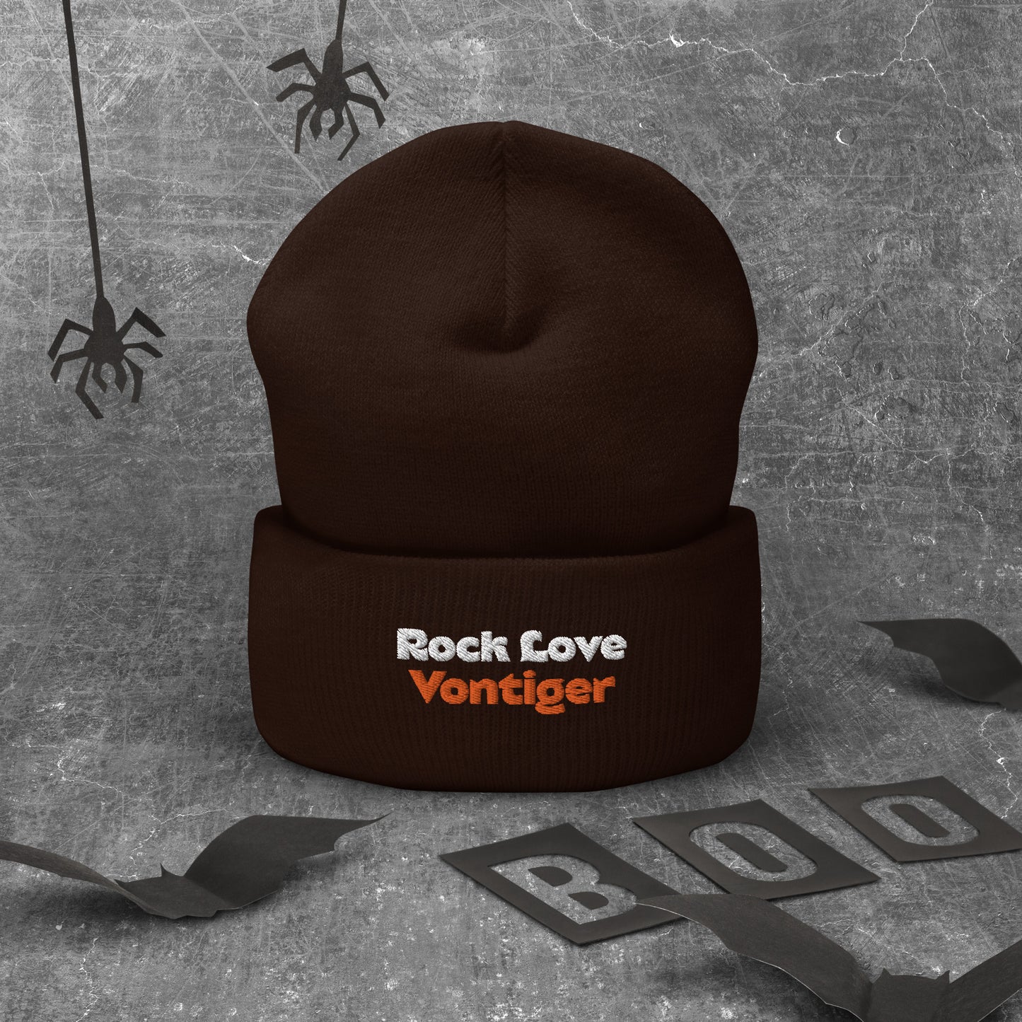 04 Cuffed Beanie Rock Love Vontiger