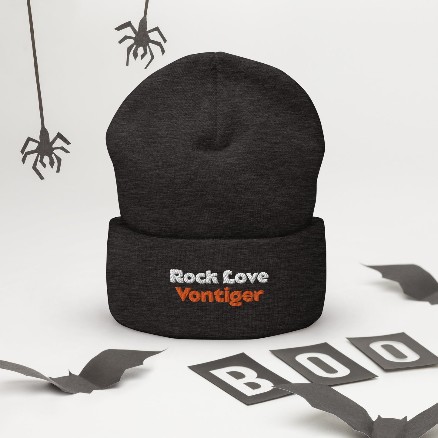 04 Cuffed Beanie Rock Love Vontiger