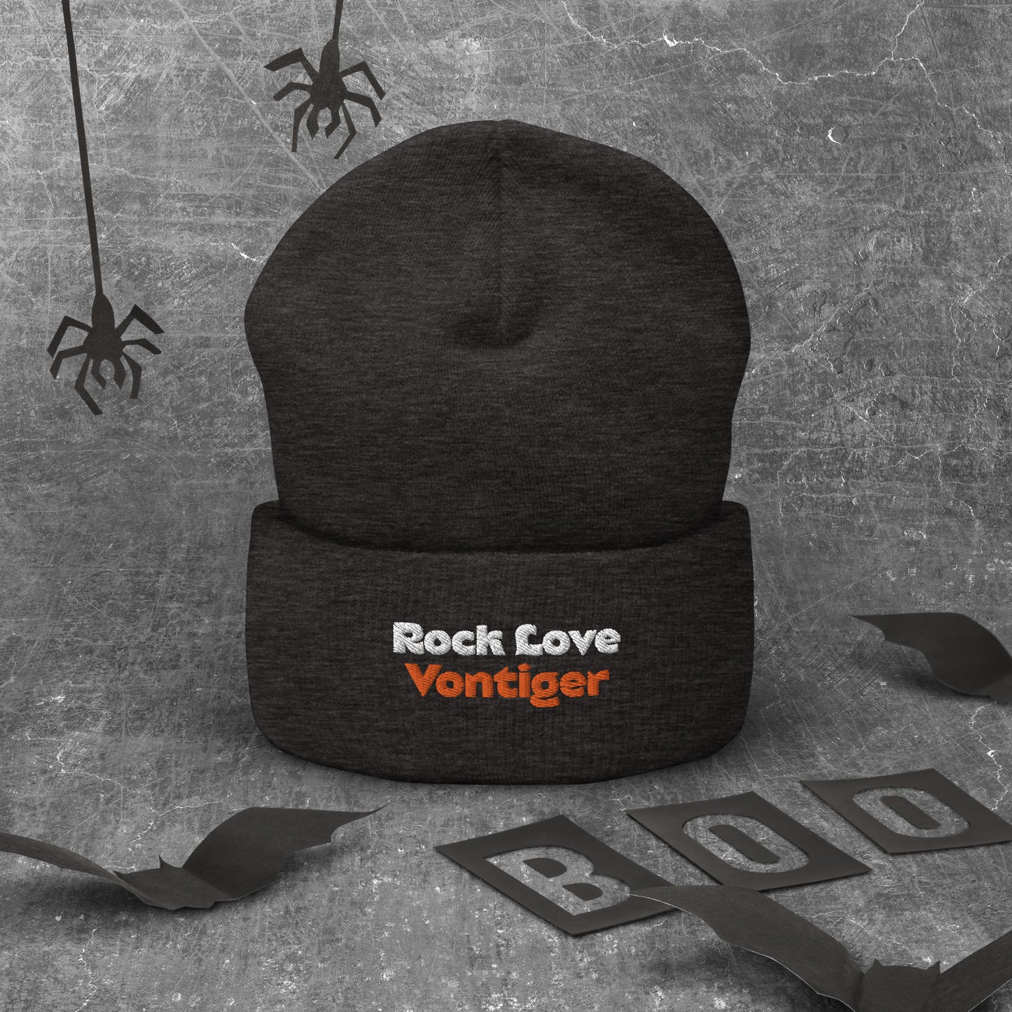 04 Cuffed Beanie Rock Love Vontiger