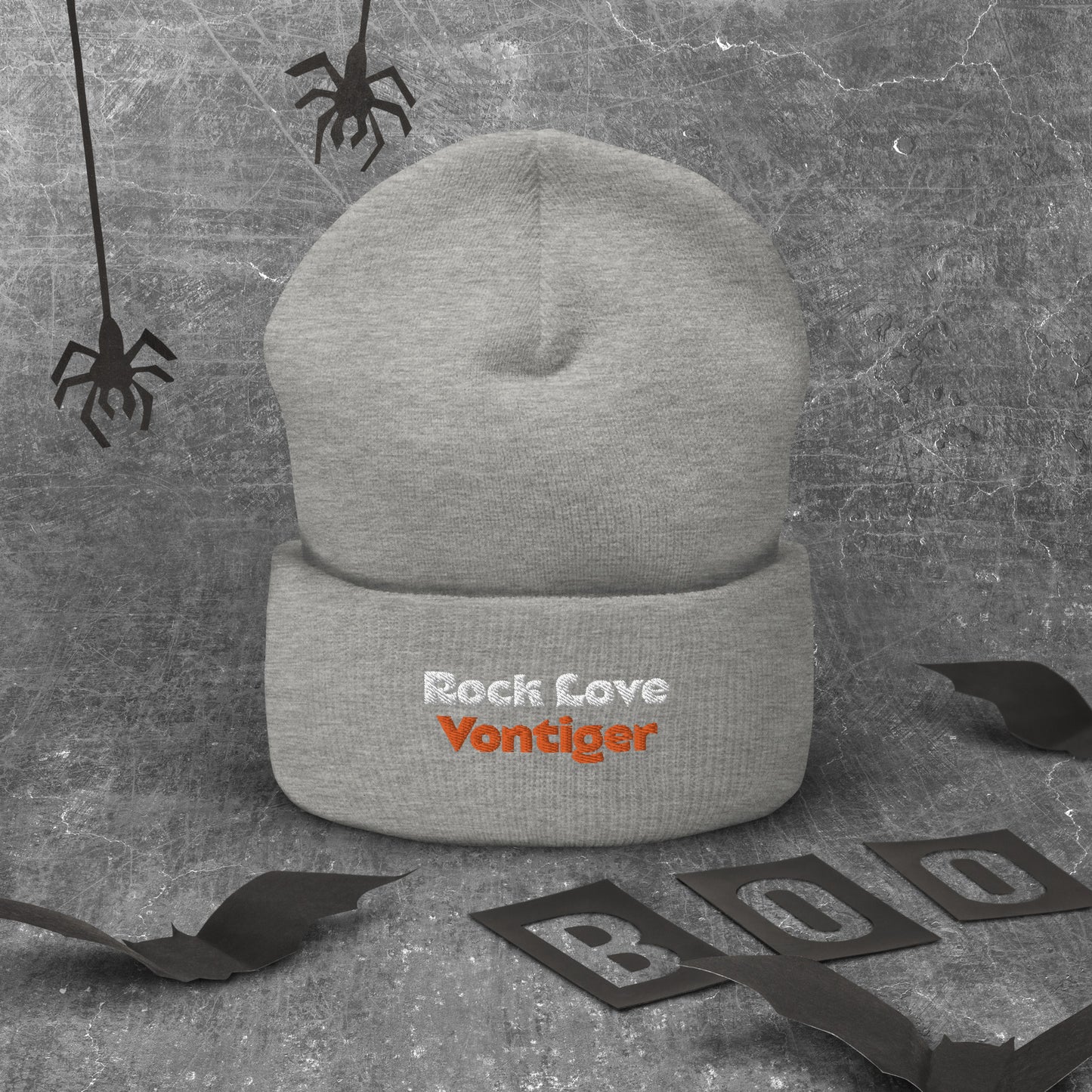 04 Cuffed Beanie Rock Love Vontiger