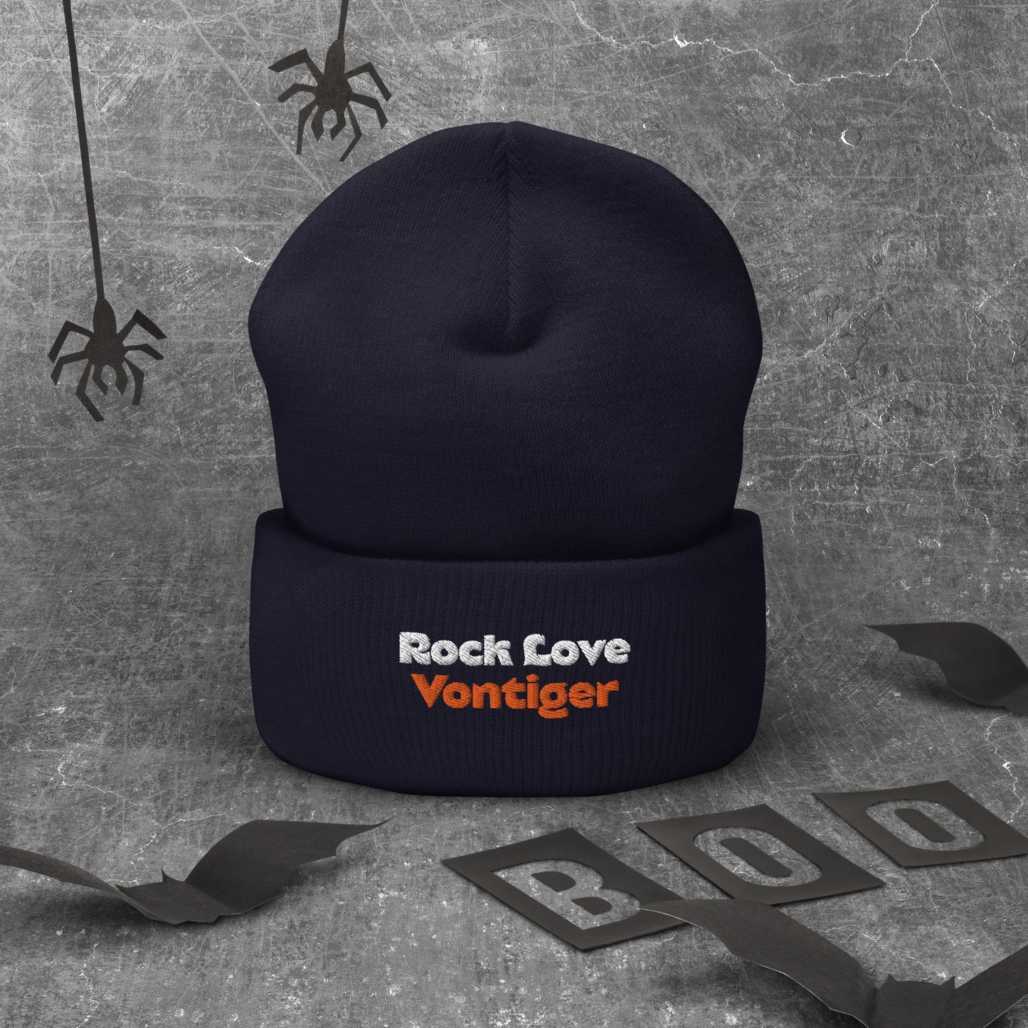 04 Cuffed Beanie Rock Love Vontiger