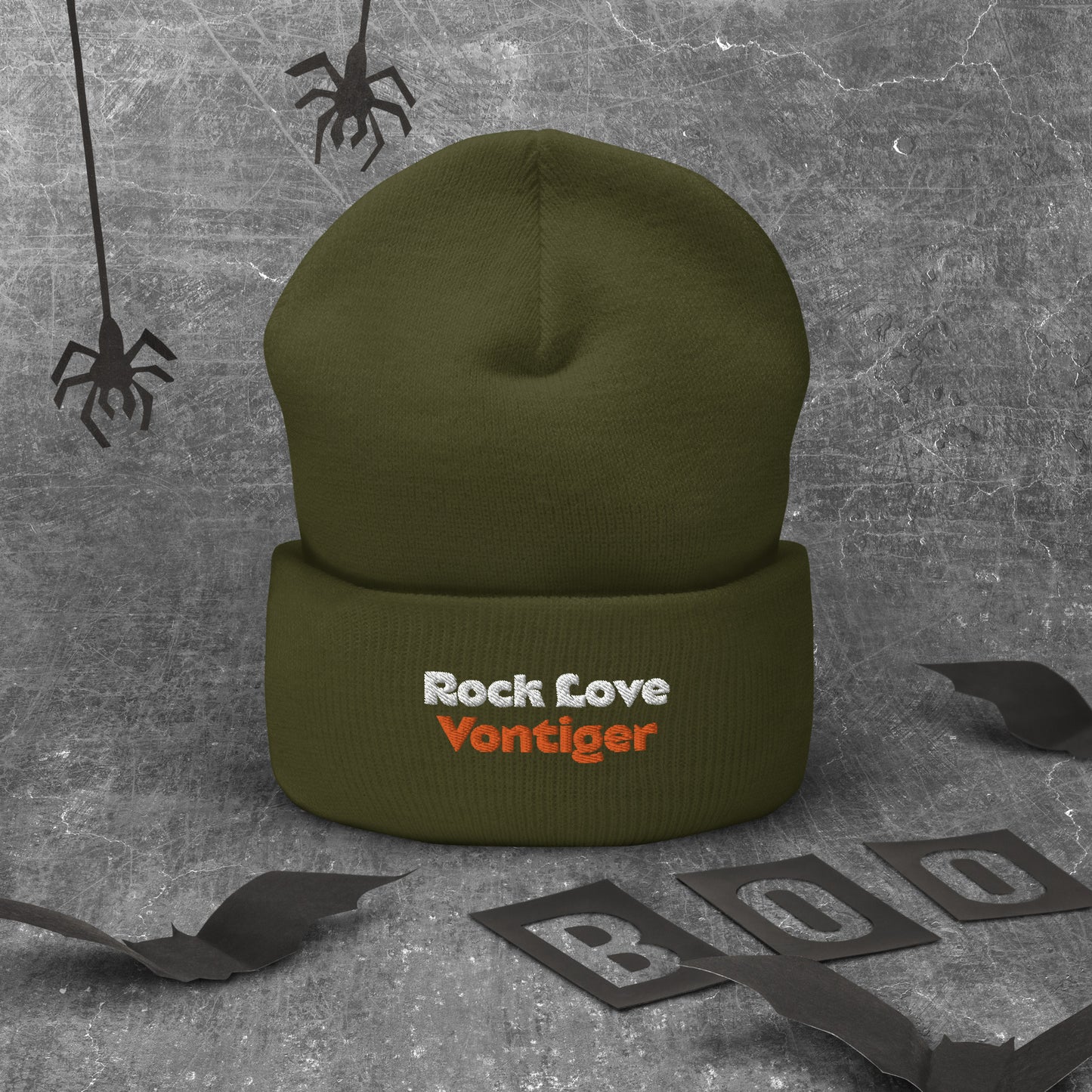 04 Cuffed Beanie Rock Love Vontiger