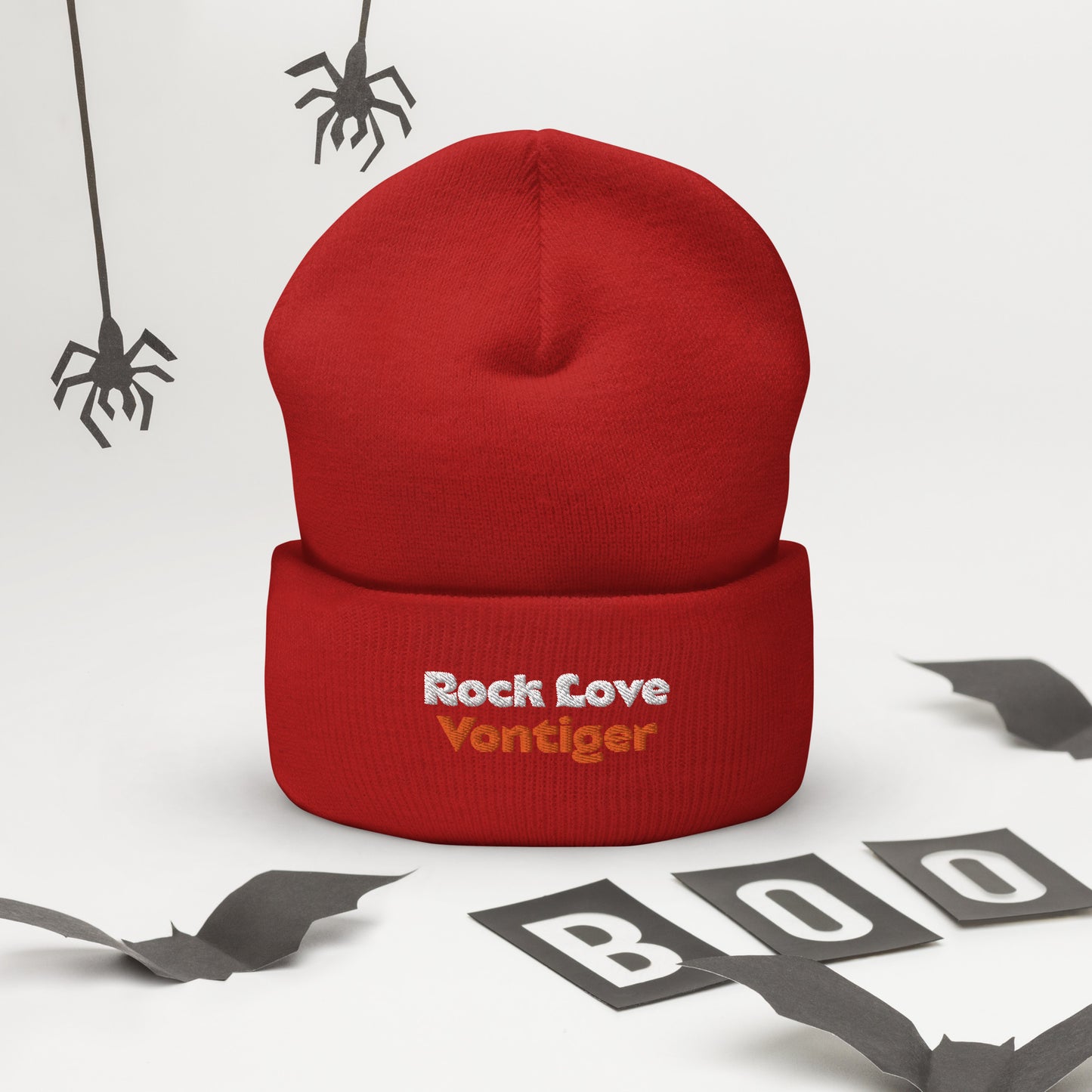 04 Cuffed Beanie Rock Love Vontiger