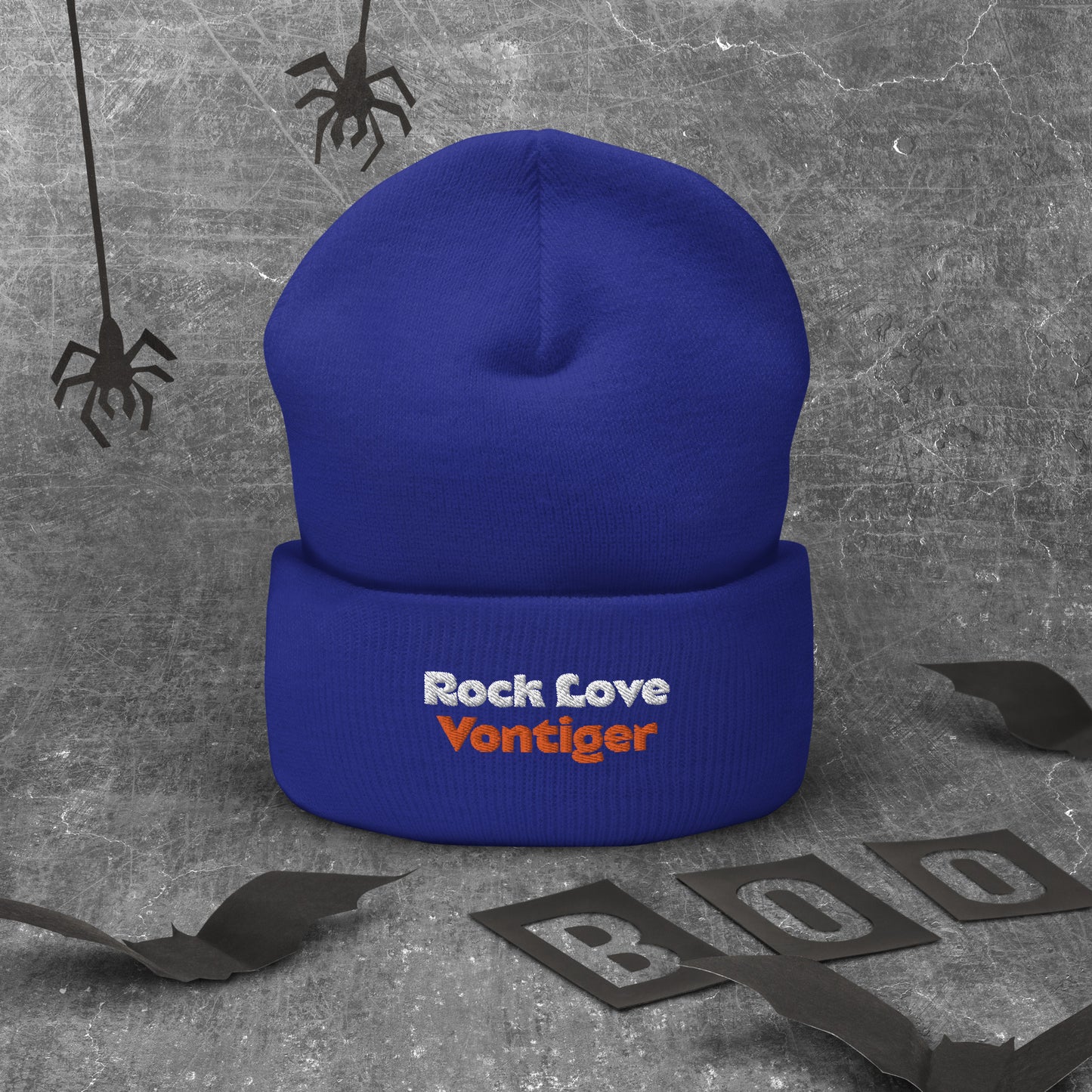 04 Cuffed Beanie Rock Love Vontiger