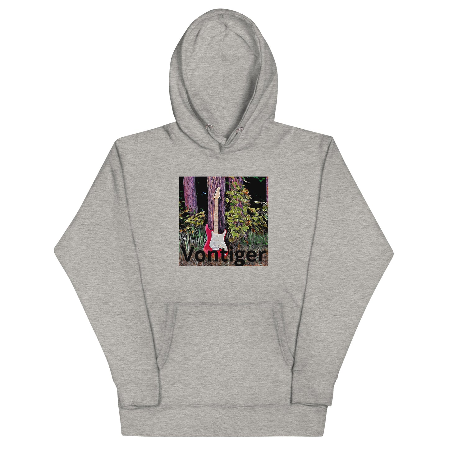 03 Unisex Hoodie Guitar Power Vontiger