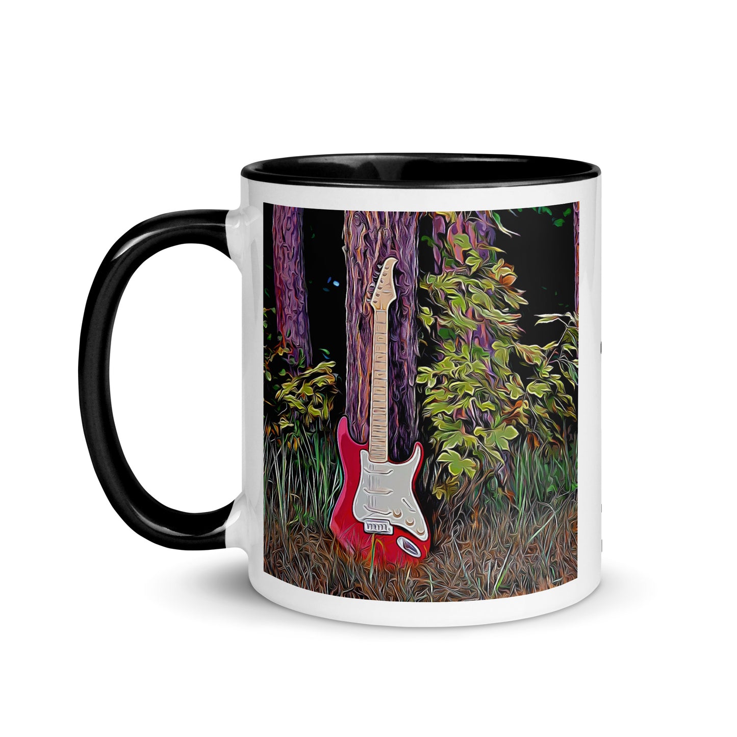 Tasse mit farbiger Innenseite, Guitar Power Vontiger