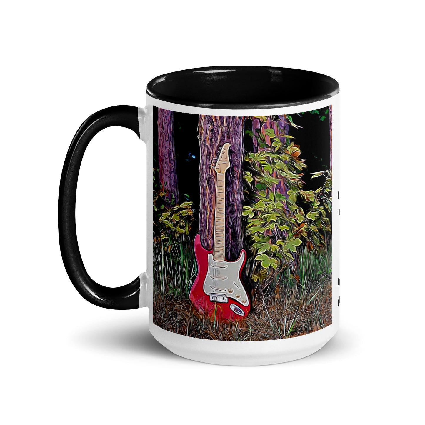Tasse mit farbiger Innenseite, Guitar Power Vontiger