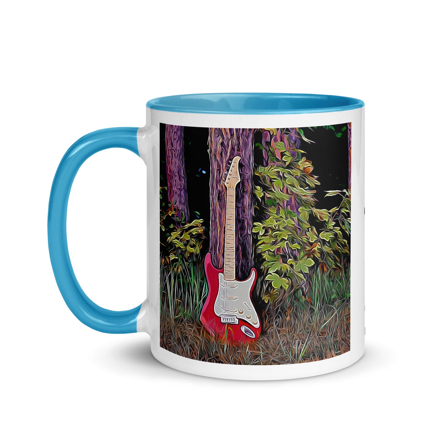 Tasse mit farbiger Innenseite, Guitar Power Vontiger