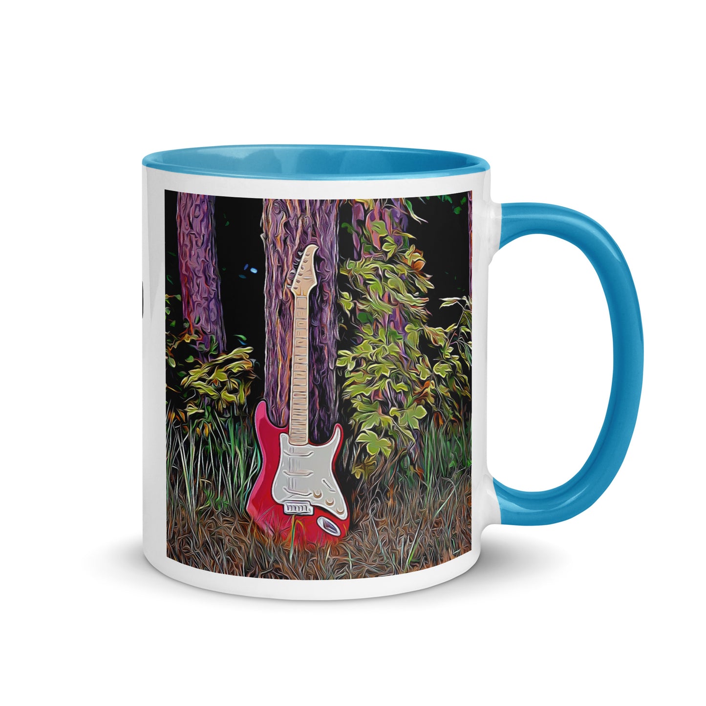 Tasse mit farbiger Innenseite, Guitar Power Vontiger