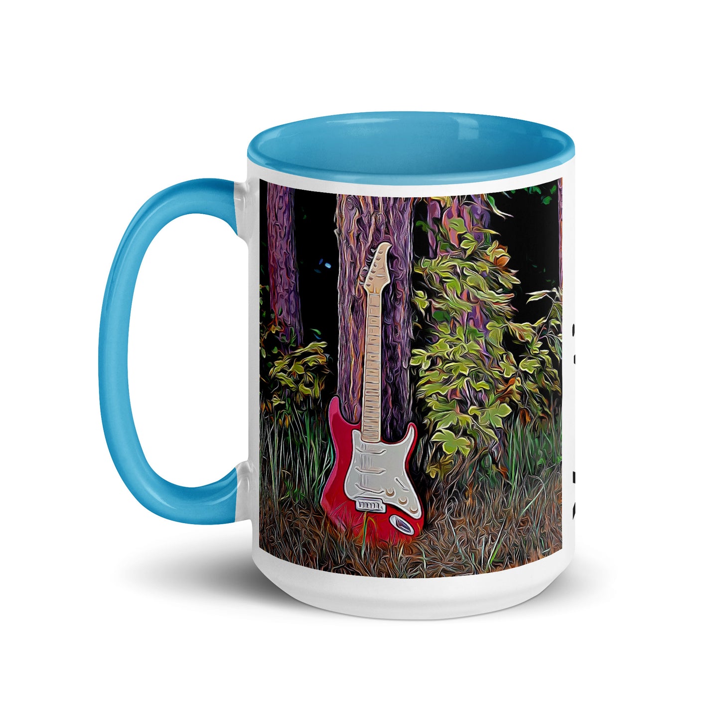 Tasse mit farbiger Innenseite, Guitar Power Vontiger