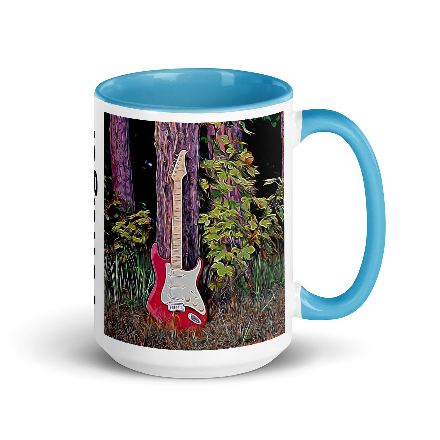 Tasse mit farbiger Innenseite, Guitar Power Vontiger
