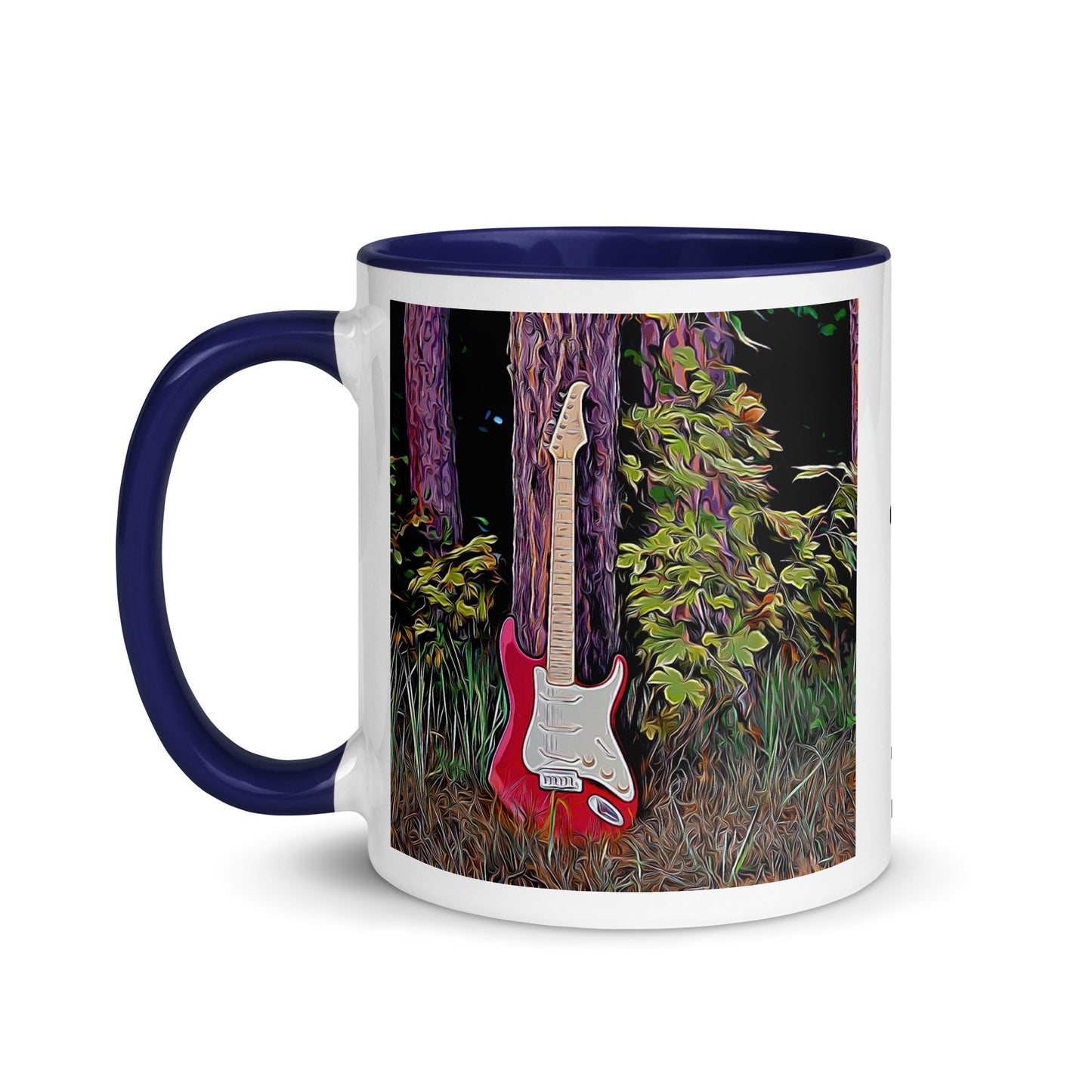 Tasse mit farbiger Innenseite, Guitar Power Vontiger