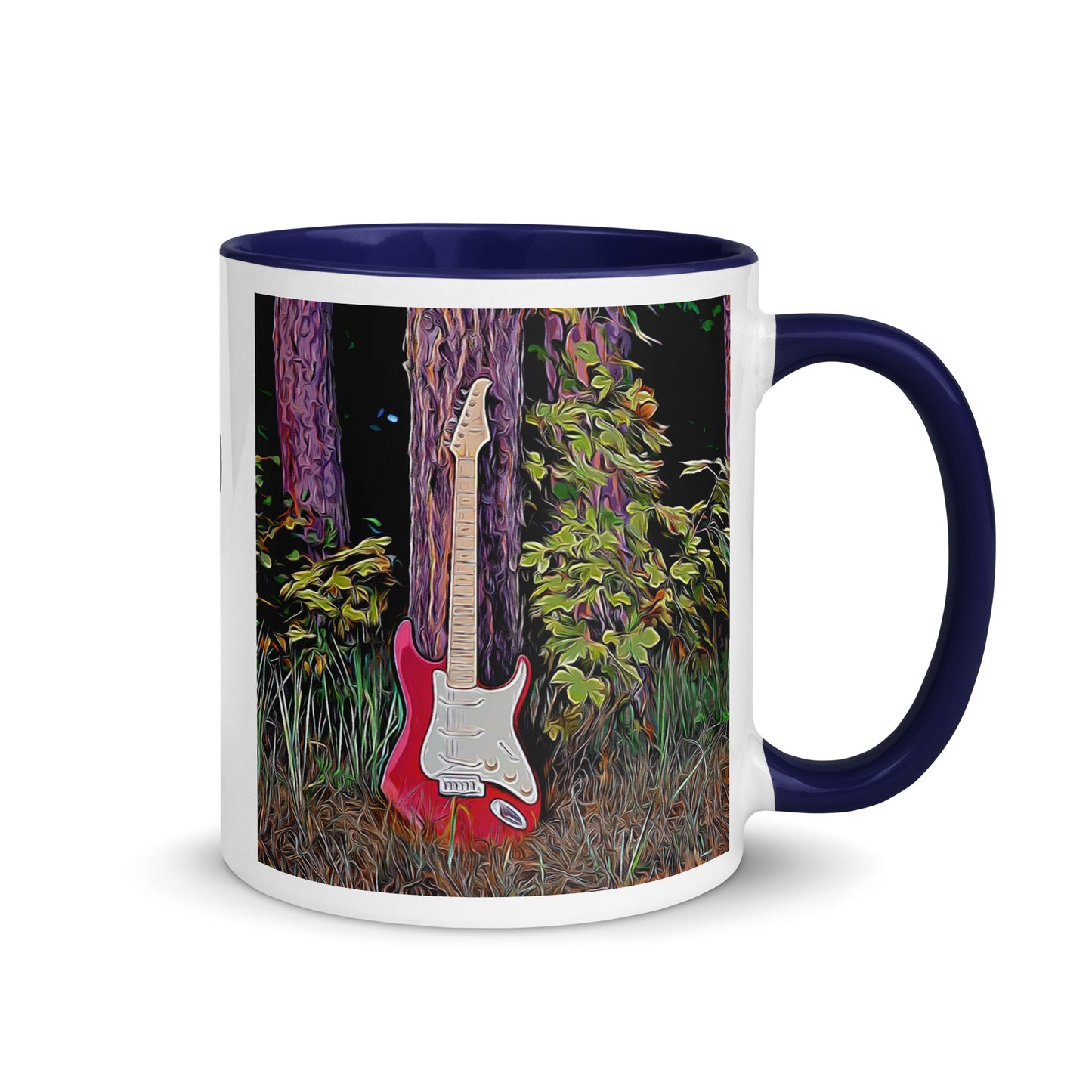 Tasse mit farbiger Innenseite, Guitar Power Vontiger