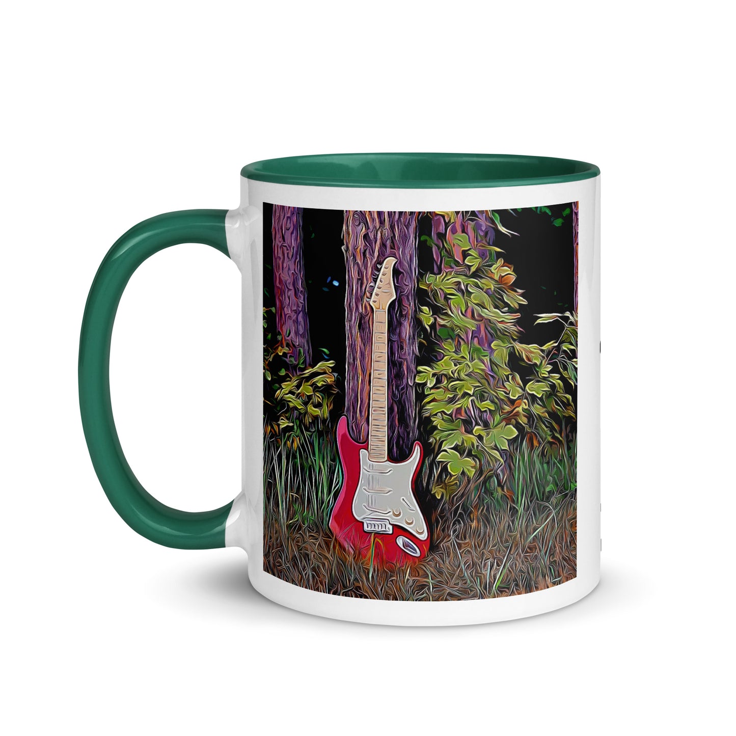 Tasse mit farbiger Innenseite, Guitar Power Vontiger