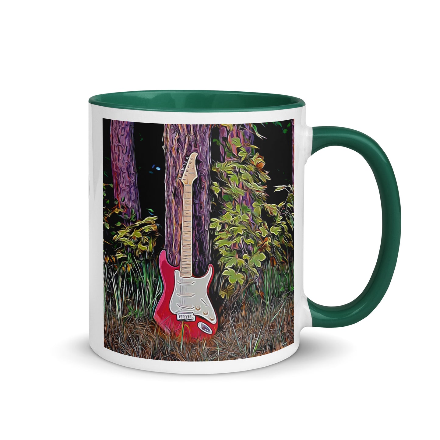 Tasse mit farbiger Innenseite, Guitar Power Vontiger