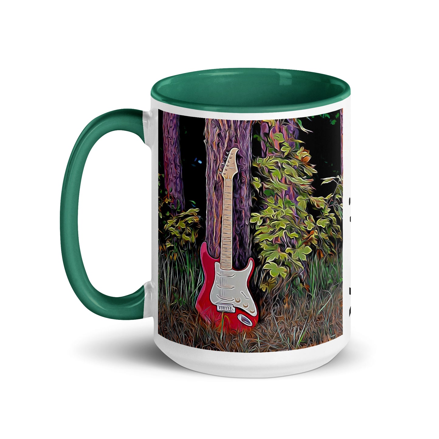 Tasse mit farbiger Innenseite, Guitar Power Vontiger