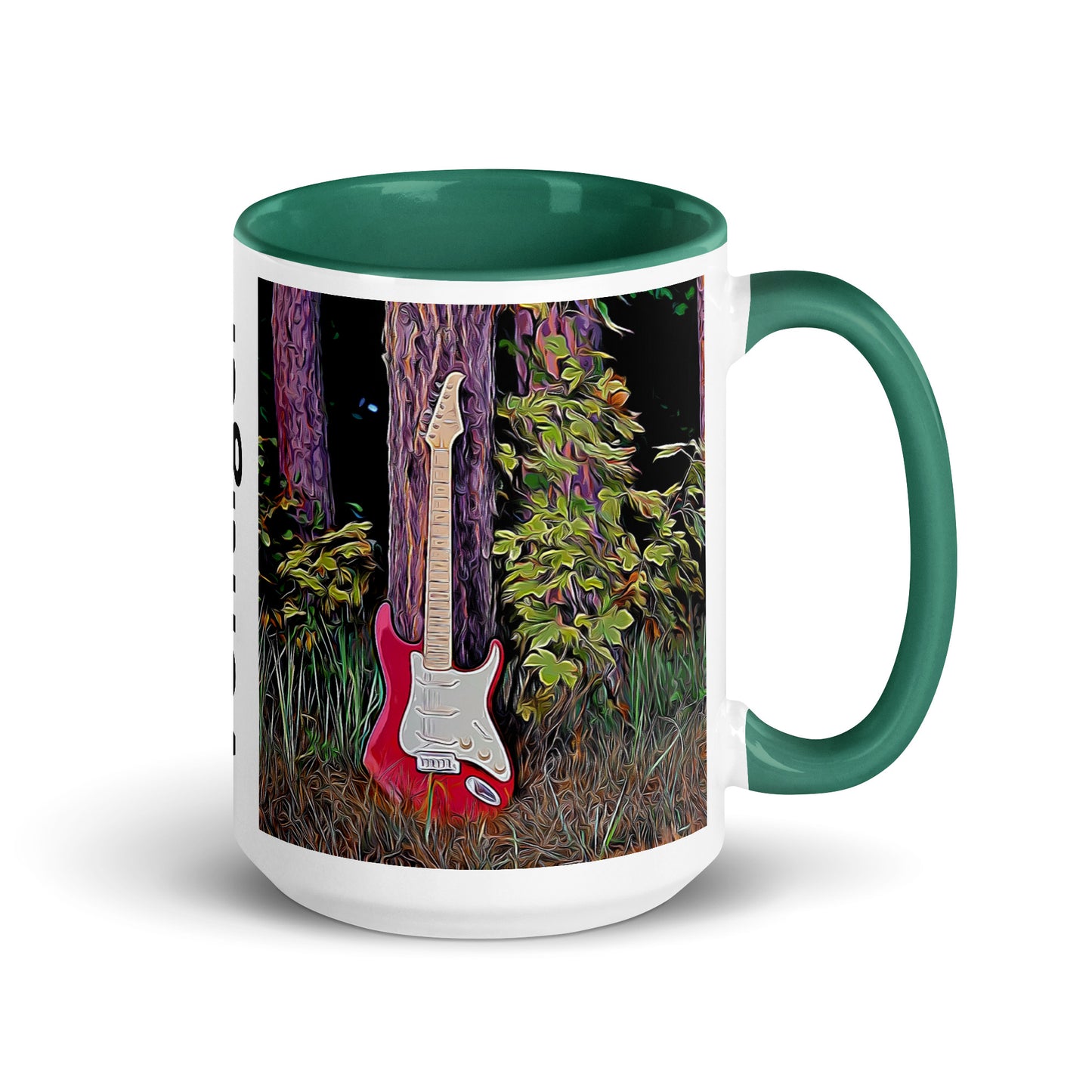 Tasse mit farbiger Innenseite, Guitar Power Vontiger