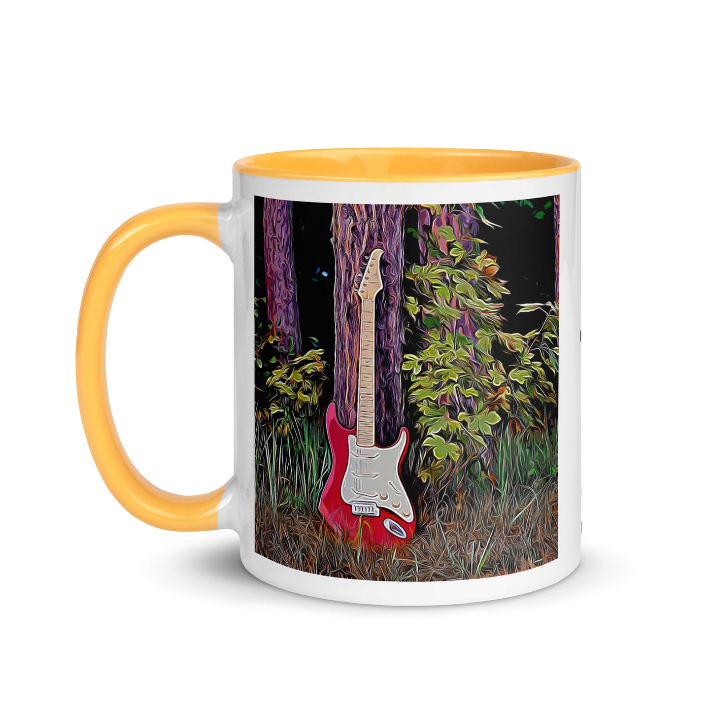 Tasse mit farbiger Innenseite, Guitar Power Vontiger