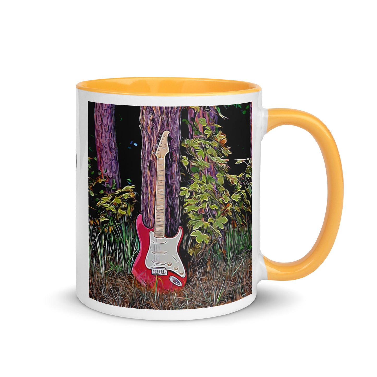 Tasse mit farbiger Innenseite, Guitar Power Vontiger