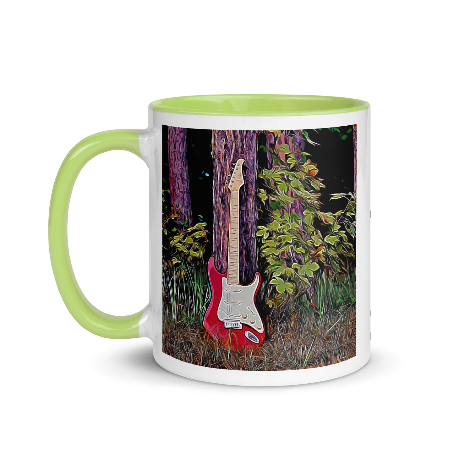 Tasse mit farbiger Innenseite, Guitar Power Vontiger