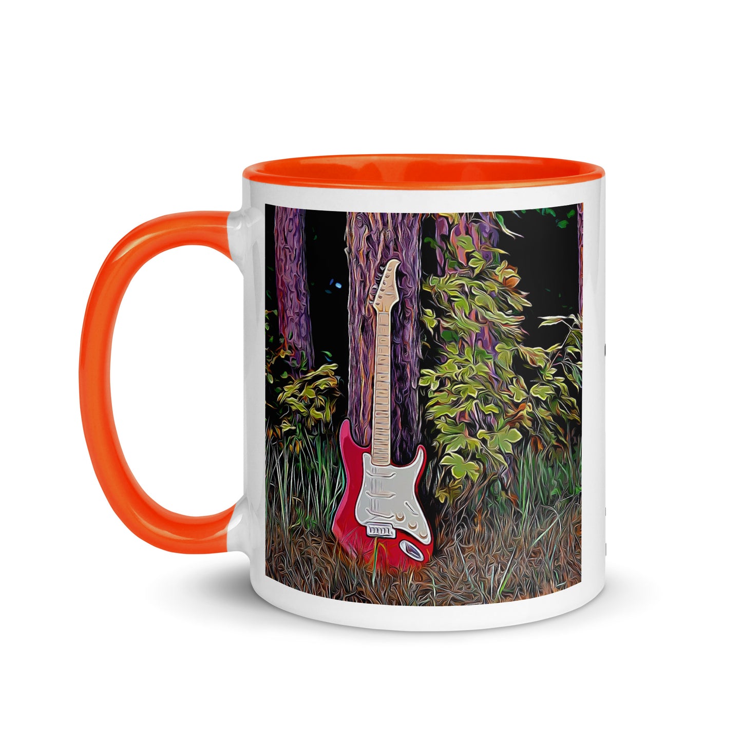 Tasse mit farbiger Innenseite, Guitar Power Vontiger