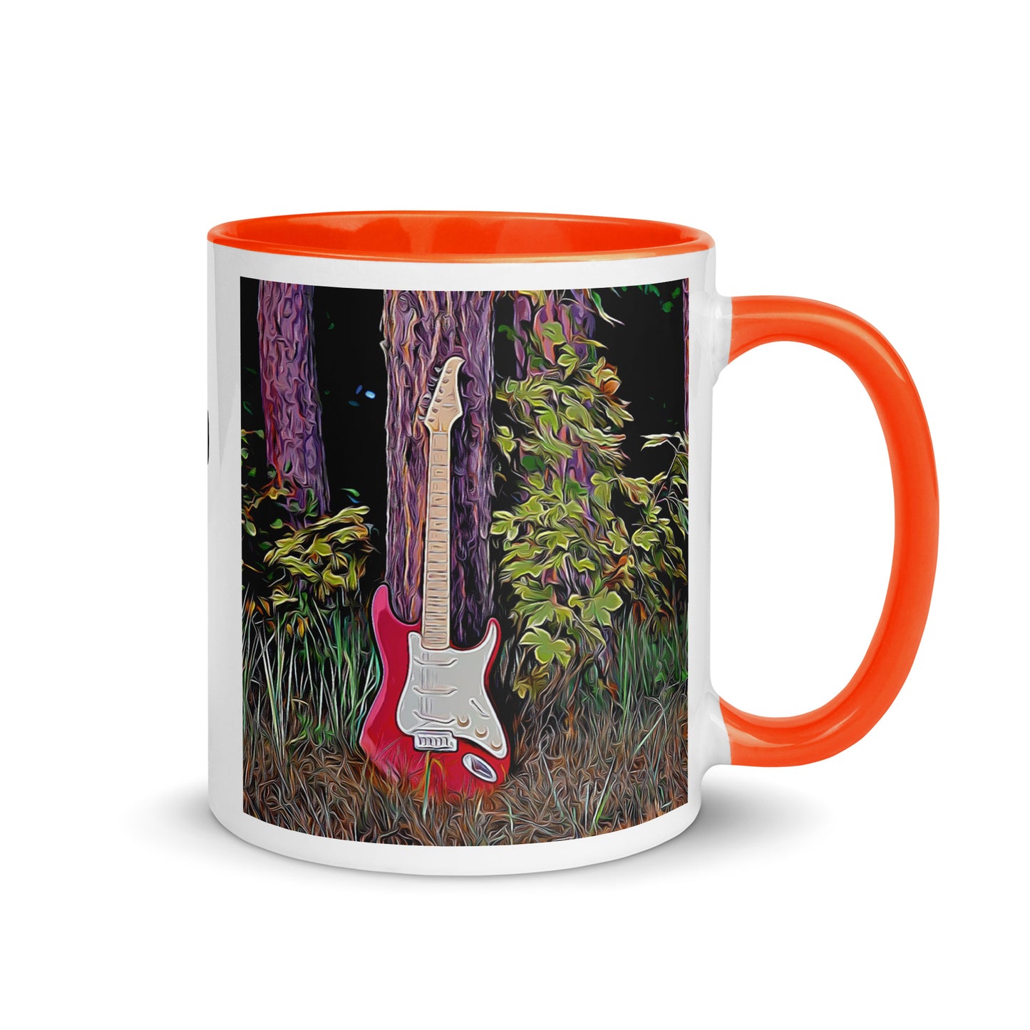 Tasse mit farbiger Innenseite, Guitar Power Vontiger