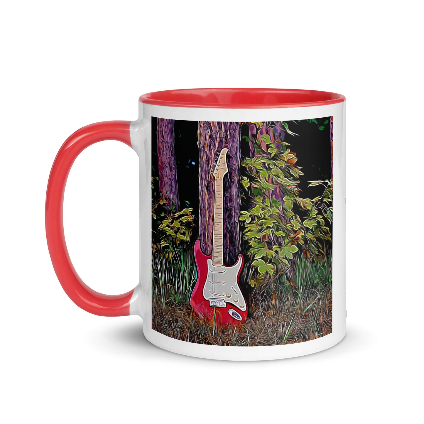 Tasse mit farbiger Innenseite, Guitar Power Vontiger
