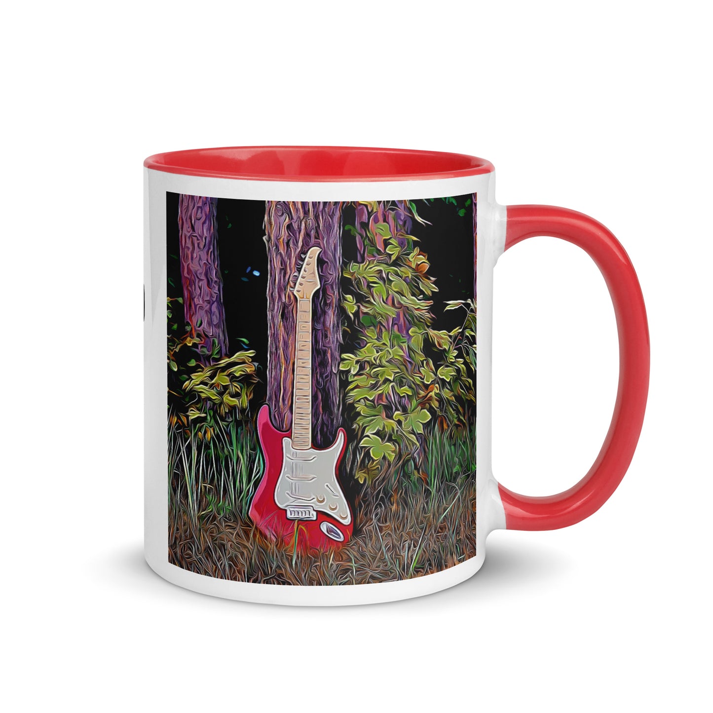 Tasse mit farbiger Innenseite, Guitar Power Vontiger