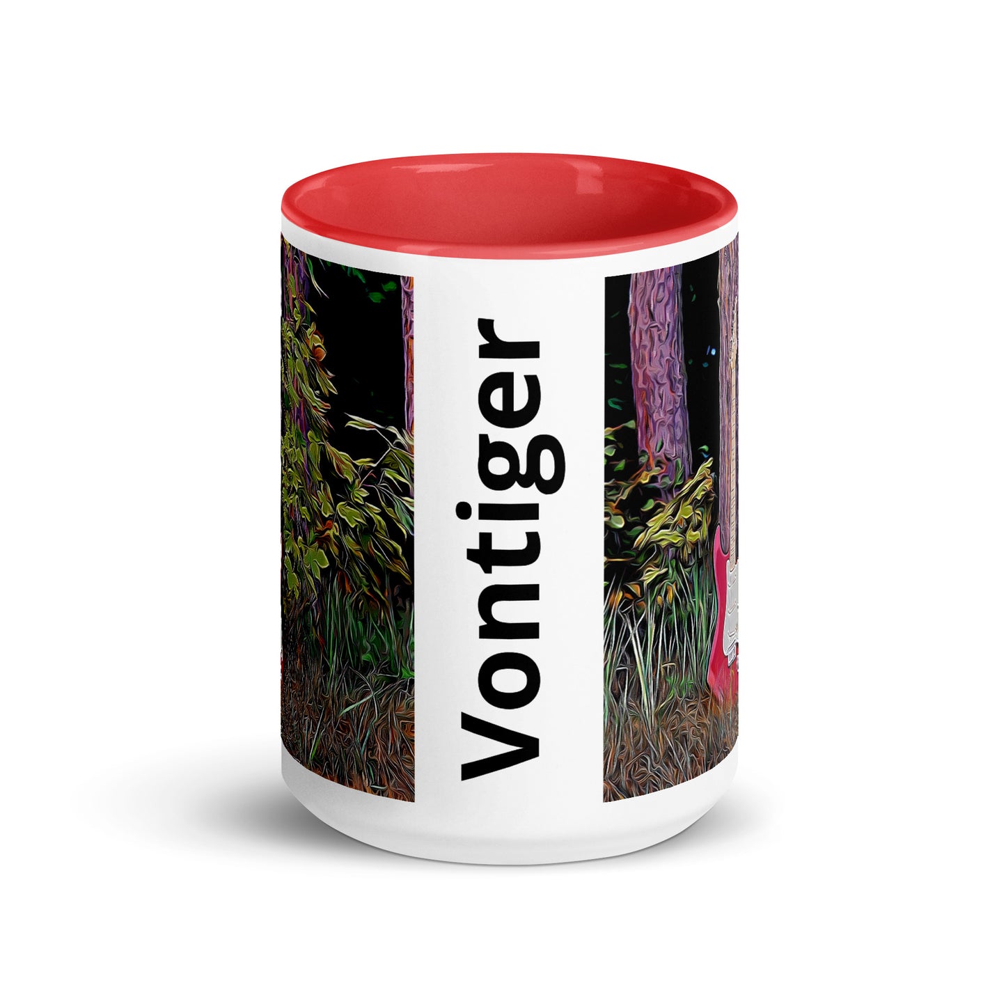 Tasse mit farbiger Innenseite, Guitar Power Vontiger