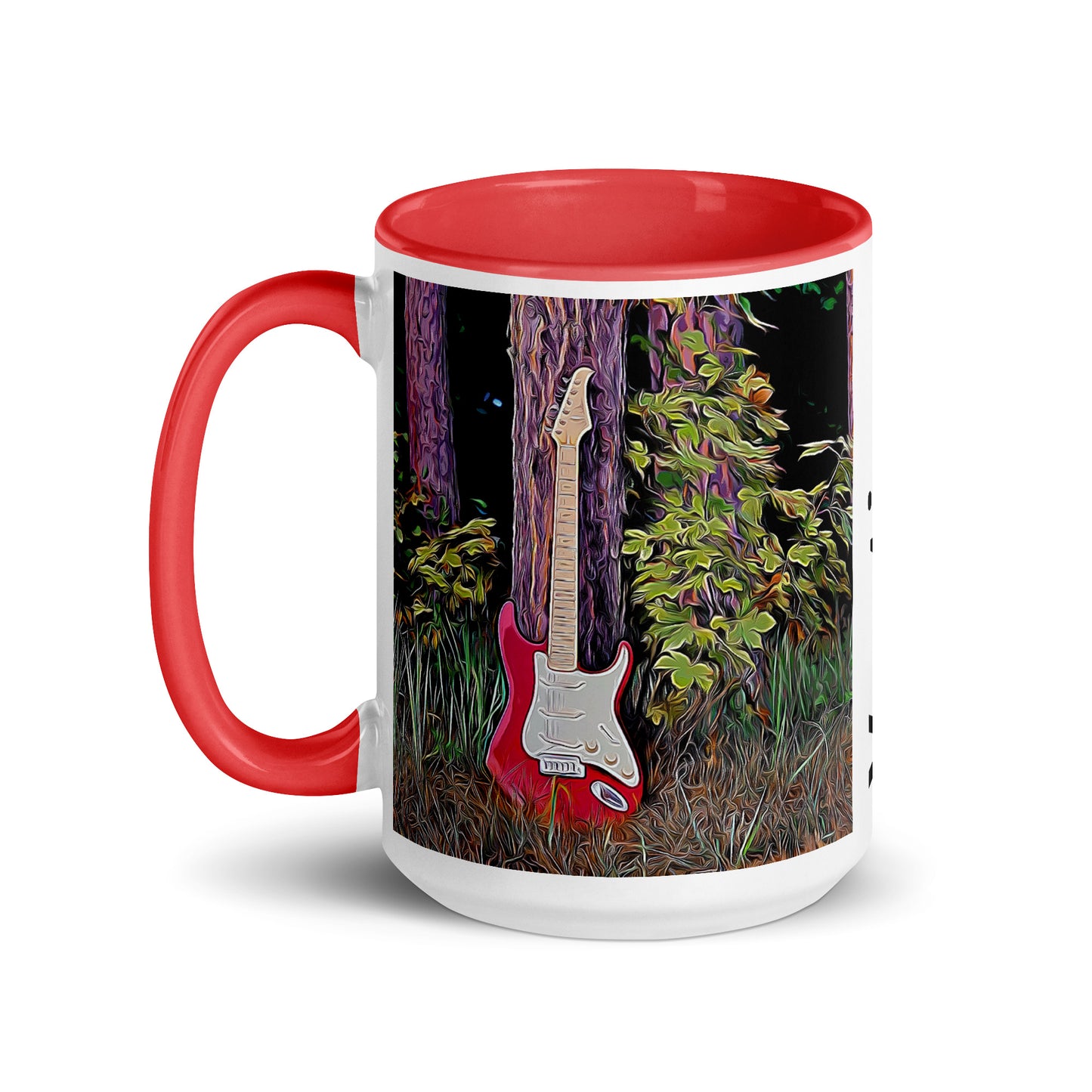 Tasse mit farbiger Innenseite, Guitar Power Vontiger