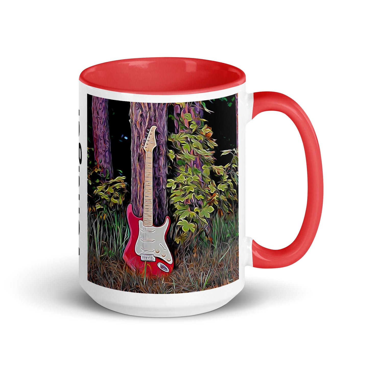 Tasse mit farbiger Innenseite, Guitar Power Vontiger