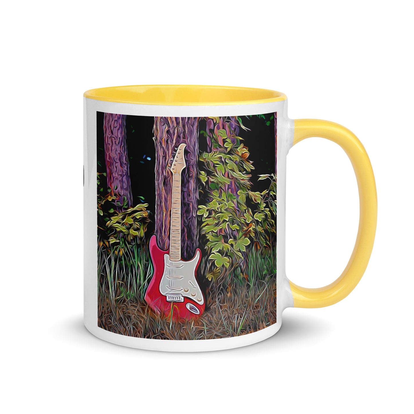 Tasse mit farbiger Innenseite, Guitar Power Vontiger